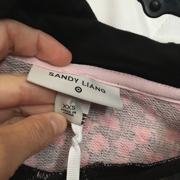 Sandy Liang XXS Pink Ditsy Floral Sweatshirt - Picture 5 of 9